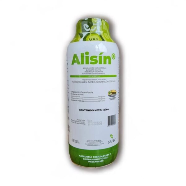 Alisin Safer insecticida repelente